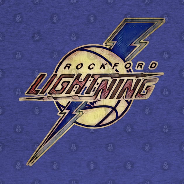 Rockford Lightning Basketball by Kitta’s Shop